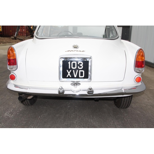 24A - UK REGISTERED
103 XVD
White Alfa Romeo Giulietta Sprint - left hand drive
Manufactured 1961
Approx 4... 