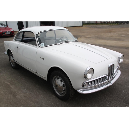 24A - UK REGISTERED
103 XVD
White Alfa Romeo Giulietta Sprint - left hand drive
Manufactured 1961
Approx 4... 