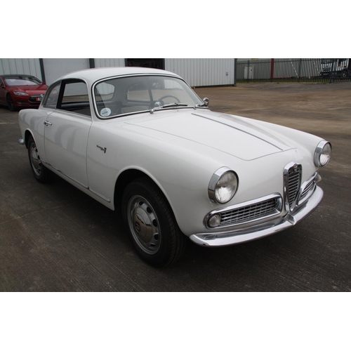 24A - UK REGISTERED
103 XVD
White Alfa Romeo Giulietta Sprint - left hand drive
Manufactured 1961
Approx 4... 