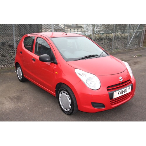 1 - KMN811V
Red Suzuki Alto 1.0 SZ
First Registered 20.04.2012
Approx 66,000 miles
Manual Petrol
Drivers... 