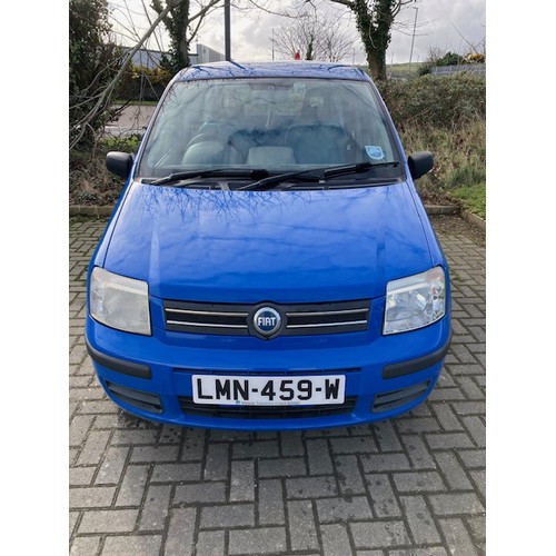 34 - LMN459W
Blue Fiat Panda 1.2 Dynamic 5dr
First Registered 27.05.2005
Approx 86,480 miles
Manual Petro... 