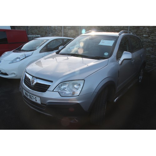 55 - MMN967G
Vauxhall Antara
First Registered 27.09.2007
Approx 76,000 miles
Manual Diesel
Wants ABS sens... 