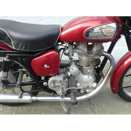 81 - MAN987X
Royal Enfield Bullet 500
First registered 18.10.1977
Mileage 83827
1958 model? History file