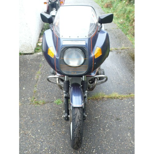 87 - BMN980
BMW R100RS
First registered 17.2.1981
Mileage 23957
Has had new tyres and engine believed to ... 