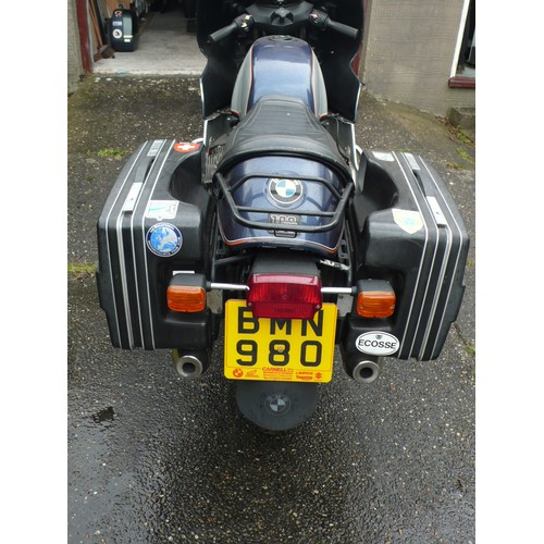 87 - BMN980
BMW R100RS
First registered 17.2.1981
Mileage 23957
Has had new tyres and engine believed to ... 