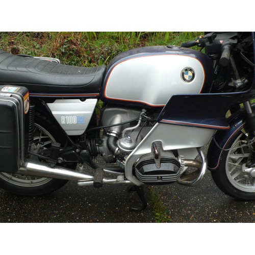 87 - BMN980
BMW R100RS
First registered 17.2.1981
Mileage 23957
Has had new tyres and engine believed to ... 