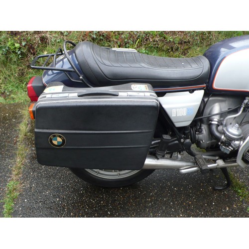 87 - BMN980
BMW R100RS
First registered 17.2.1981
Mileage 23957
Has had new tyres and engine believed to ... 