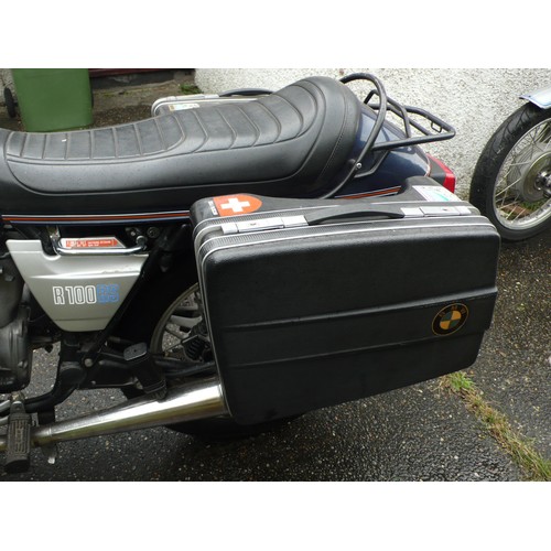 87 - BMN980
BMW R100RS
First registered 17.2.1981
Mileage 23957
Has had new tyres and engine believed to ... 