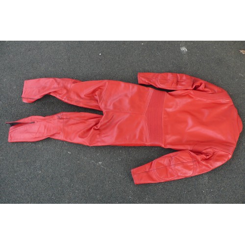 123 - Leather motorcycle suit Small/medium