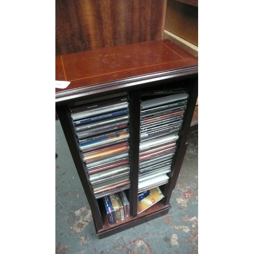 53 - CD holder and CDs