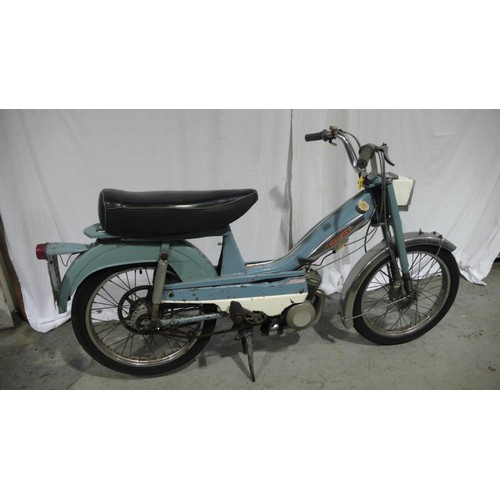 57 - DKC32K
Mobylette 49cc
First registered 9/5/1972
Mileage 5363
Old style UK Log book History file and ... 