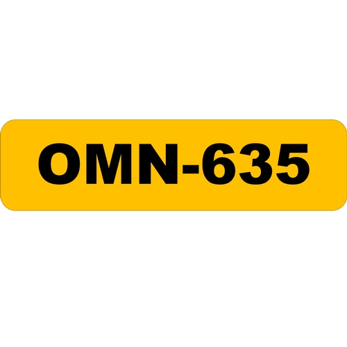 60 - On Cherished Registration Certificate OMN635
Government list price £1500