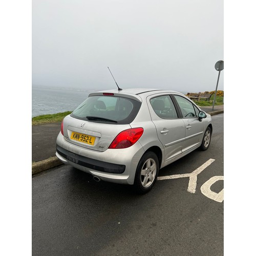 1 - KMN952L
Peugeot 207 Sport 1397cc
First Registered 29.03.2008
Approx 58,000 miles
Manual Petrol