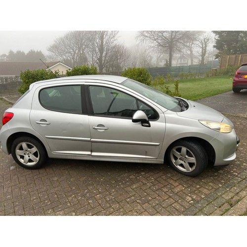 1 - KMN952L
Peugeot 207 Sport 1397cc
First Registered 29.03.2008
Approx 58,000 miles
Manual Petrol