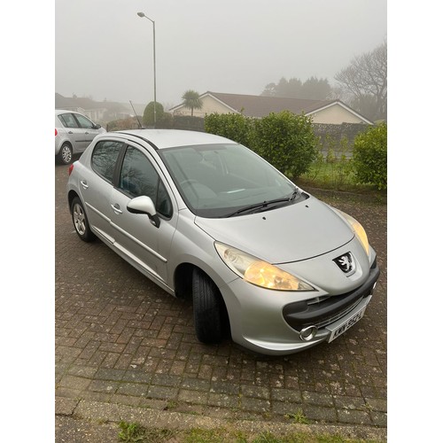 1 - KMN952L
Peugeot 207 Sport 1397cc
First Registered 29.03.2008
Approx 58,000 miles
Manual Petrol