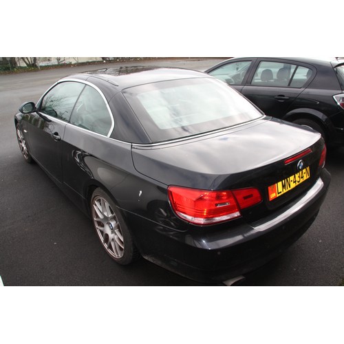 23 - LMN434N
Black BMW 320i E93 SE Convertible 2.0
First Registered 24.07.2007
Approx 69984 miles
Petrol ... 