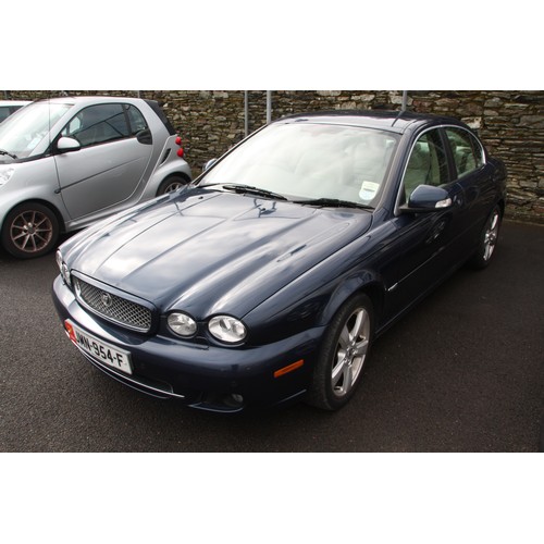 15 - JMN954F
Blue Jaguar X-Type 2198cc
First Registered 15.04.2008
Approx 76179 miles
Manual Diesel