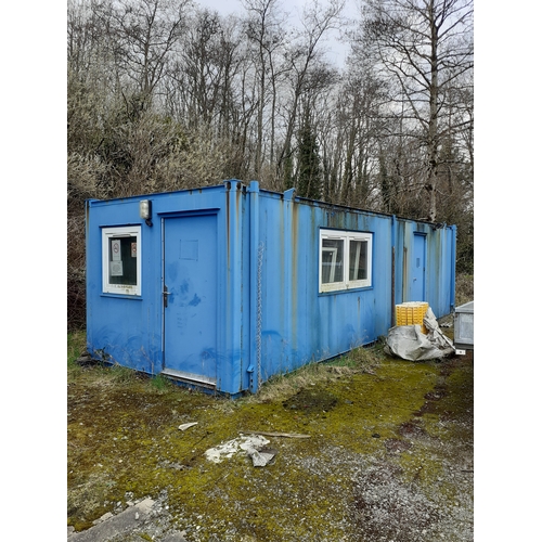 67 - 30ft Container office/ toilet
VAT ON HAMMER @ 20%