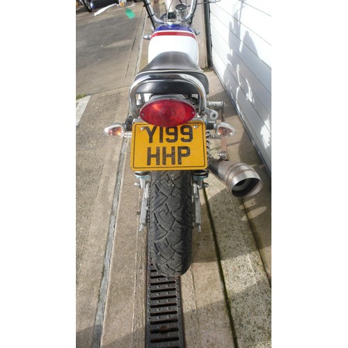 59 - Y199HHP
Easyrider 49cc bike
First registered 2001
No V5
High specification including oil cooler and ... 