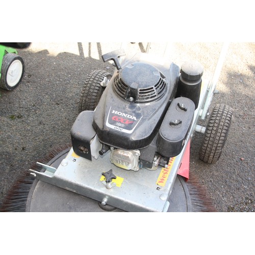 43 - Westermann Radialbesen moss removal sweeper - untested