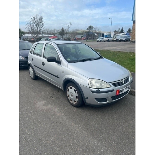 90 - MMN777B
Silver Vauxhall Corsa 1248cc
First Registered 24.01.2005
Approx 74,000 miles
Manual Diesel