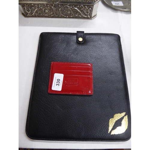 330 - Lulu Guinness card holder and ipad holder