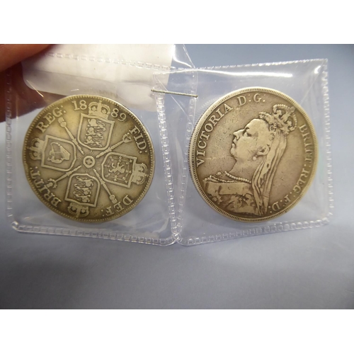 149 - 1899 Crown & double florin