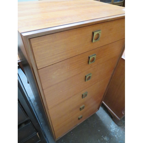 42 - Six drawer chest