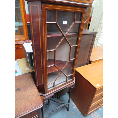 48 - Corner cabinet on three legged base