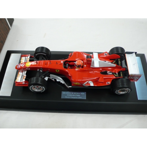 478 - A model of Michael Schumacher Ferrari F2004 racing car