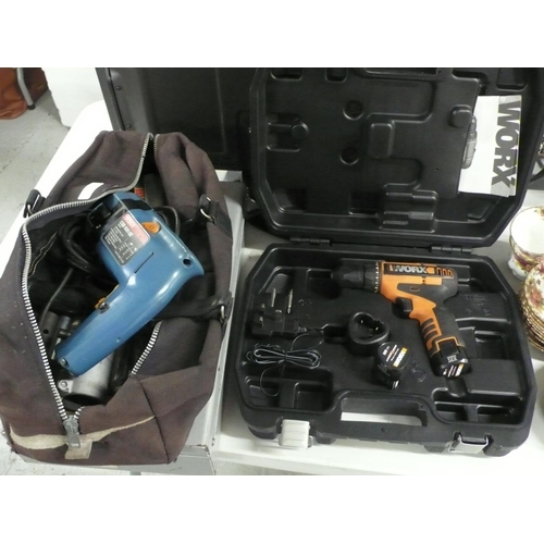 410 - Collection of electric hand tools