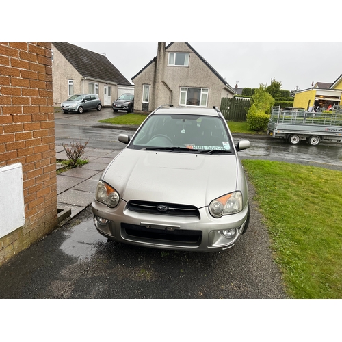 3 - KMN300H
Grey Subaru Impreza 1994cc
First Registered 05.10.2004
Approx 87,000 miles
Auto Petrol
ENGIN... 