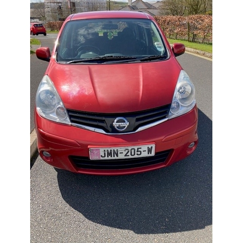 12 - JMN205W
Red Nissan Note Acenta 1598cc
First Registered 02.10.2009
Approx 70,389 miles
Auto Petrol
Ta... 