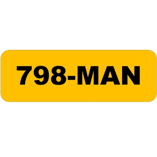 20 - On Cherished Registration Certificate 798-MAN
Government list price - £5000