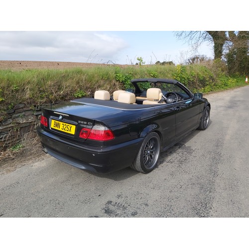 26 - BMN325X
Black BMW 325CI 2494cc
First Registered 26.02.2003
Approx 109,000 miles
Manual Petrol
Runs w... 