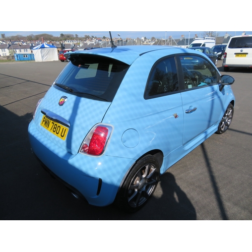 60 - PMN780U
Blue Fiat 500 Abarth 1368cc
First Registered 30.09.2013
Approx 16,389 miles only!
Manual Pet... 