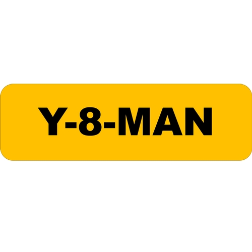 20D - On Cherished Registration Certificate - Y-8-MAN