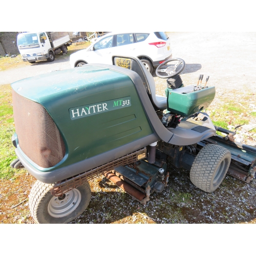 71 - Hayter MT313 Triple cylinder mower
Hours Unknown