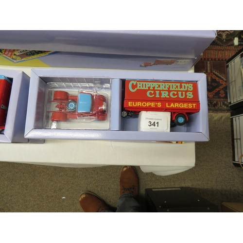 341 - Corgi Chipperfield Circus, Bedford O Articulated Truck in original box with papers (as new)