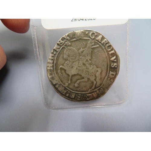 257 - Charles I half crown 1625/1642 (Portecullis) rare