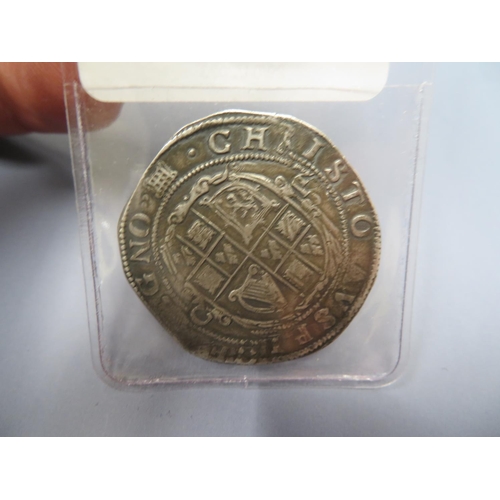 257 - Charles I half crown 1625/1642 (Portecullis) rare