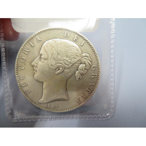 259 - Queen Victoria Young Head 1847 Crown