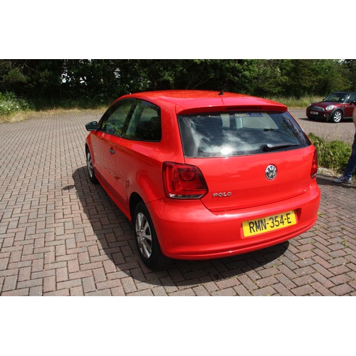 44 - RMN354E
Red Volkswagen Polo S 60 3dr 1198cc
First Registered 22.01.2011
Approx 31,000 miles
Petrol M... 