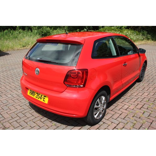 44 - RMN354E
Red Volkswagen Polo S 60 3dr 1198cc
First Registered 22.01.2011
Approx 31,000 miles
Petrol M... 