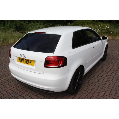 65 - KMN910K
White Audi A3 1.6TDI sport 1598cc
First Registered 23.09.2010
Approx 110,000 miles
Manual Di... 