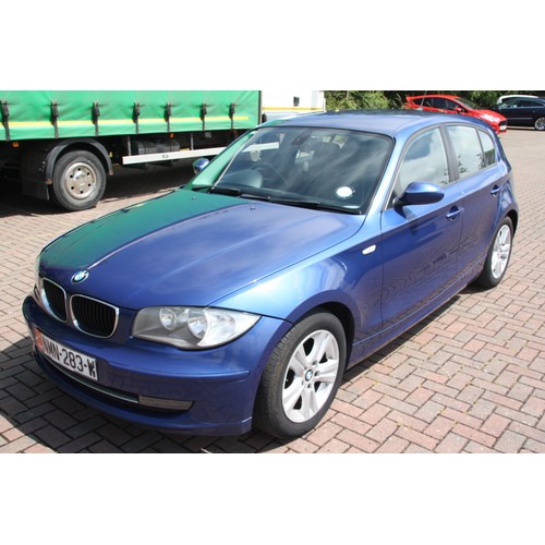 66 - NMN283W
BMW 116i SE
First Registered 25.03.2008
Approx 98,000 miles
Manual Petrol