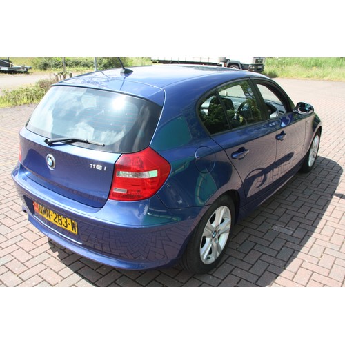 66 - NMN283W
BMW 116i SE
First Registered 25.03.2008
Approx 98,000 miles
Manual Petrol