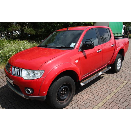 69 - KMN787L
Red Mitsubishi L200 DI-D Trojan
First Registered 17.06.2011
Approx 61,000 miles
Manual Diese... 