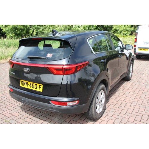 81 - RMN460F
Black Kia Sportage 1591cc
First Registered 26.05.2017
Approx 55,000 miles
Manual Petrol
Taxe... 