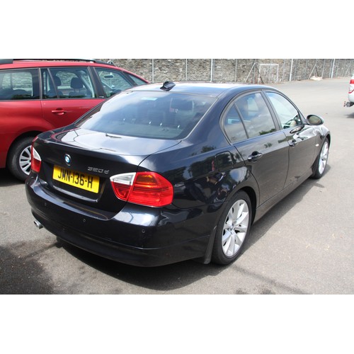 71 - JMN136H
Black BMW 320D SE 1995cc
First Registered 27.05.2008
Approx 94,000 miles
Manual Diesel
Full ... 